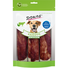 DOKAS Kaurippe mit Entenbrustfilet 210 g | Hundesnack