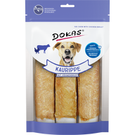 DOKAS Kaurippe mit Hühnerbrustfilet 210 g | Hundesnack