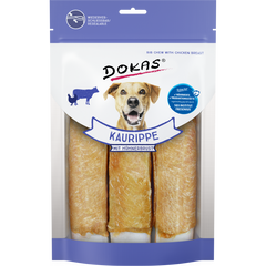 DOKAS Kaurippe mit Hühnerbrustfilet 210 g | Hundesnack