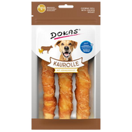 Dokas Dog Kaurolle Hühnerbrust Medium 150 g | Hundesnack