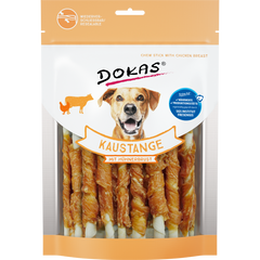 DOKAS Kaustangen mit Hühnerbrust 200 g | Hundesnack