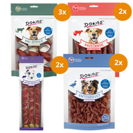 DOKAS Kombipaket – Enten Snacks Mix (4 Sorten)