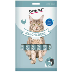 DOKAS Nasch-Creme mit Leber | Katzensnack