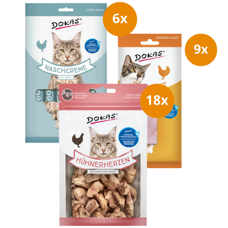 Dokas Snackparty Katze - Mix Sparpaket