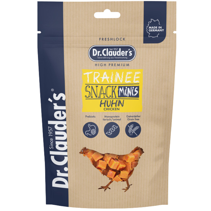 Dr.Clauder's Dog Trainee Snack Mini Huhn 55 g