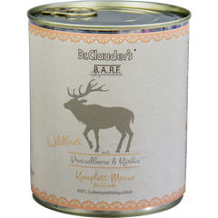 Dr.Clauder's BARF Dog Dose Komplettmenü Wildbret