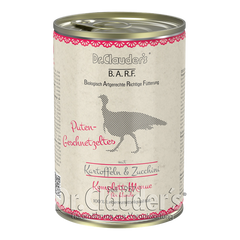 Dr.Clauder's BARF Komplettmenü Putengeschnetzeltes 400 g