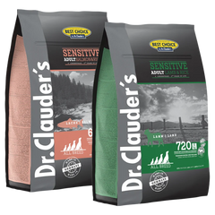 Dr.Clauder's Best Choice Lamm & Reis & Dr.Clauder's Best Choice Lachs & Reis Sparpaket