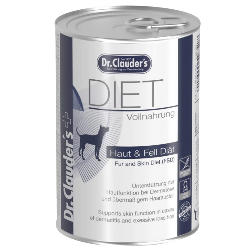 Dr. Clauder's Dog Diät FSD Haut & Felldiät 400 g