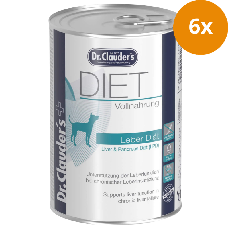 Dr. Clauder's Dog Diät LPD Leberdiät 400 g