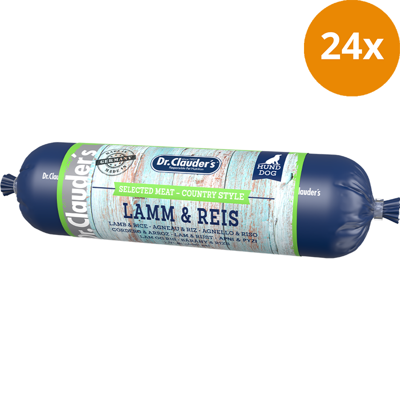 Dr.Clauder's Selected Meat Country Lamm & Reis 800 g