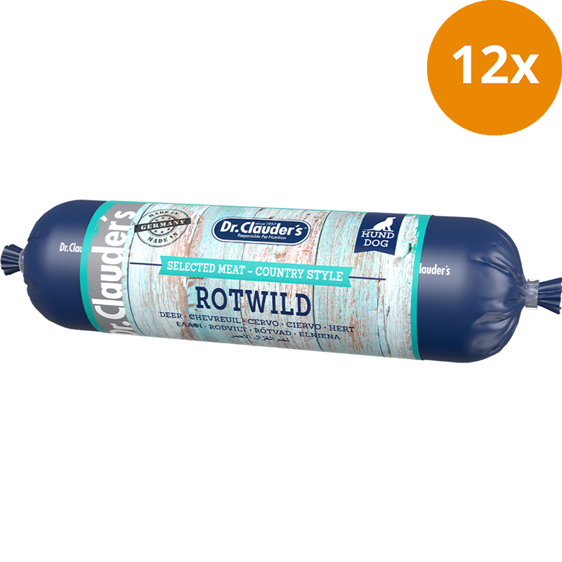 Dr.Clauder's Selected Meat Country Rotwild 800 g