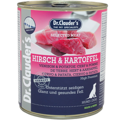 Dr.Clauder's Selected Meat Hirsch & Kartoffel 800 g