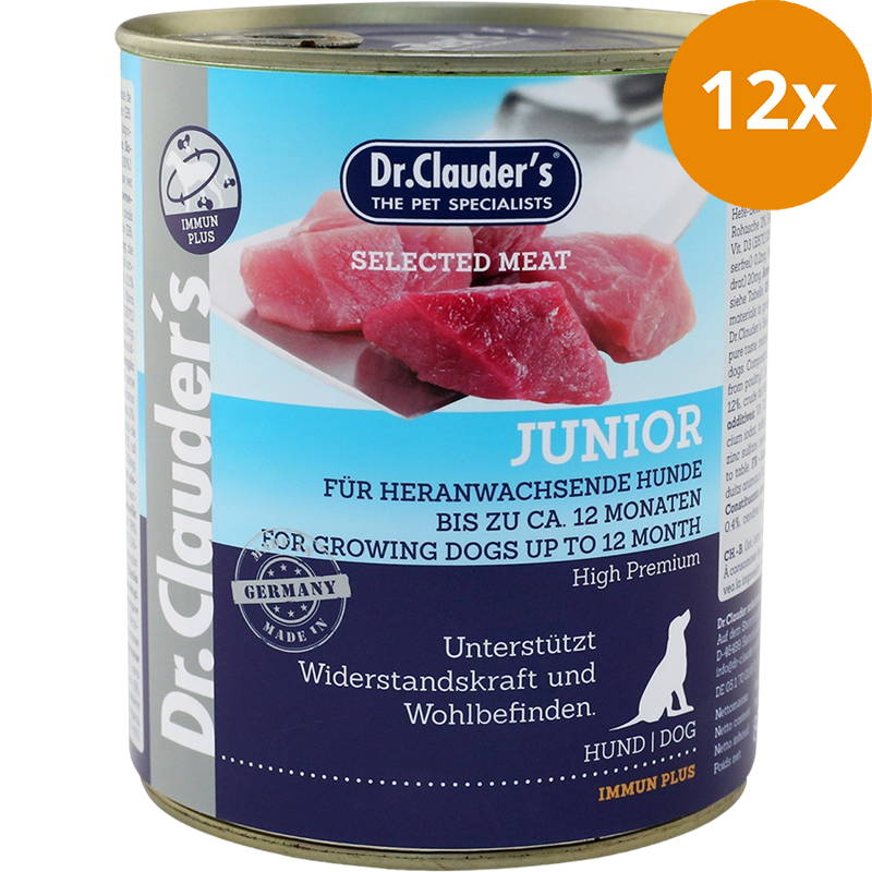 Dr.Clauder's Selected Meat Junior 800 g