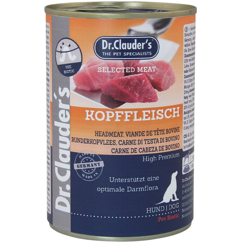Dr.Clauder's Selected Meat Kopffleisch 400 g