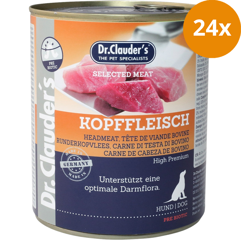 Dr.Clauder's Selected Meat Kopffleisch 800 g