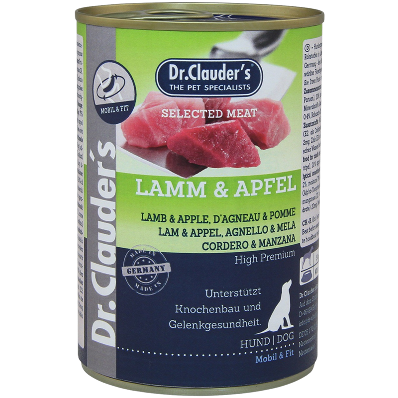 Dr.Clauder's Selected Meat Lamm & Apfel 400 g