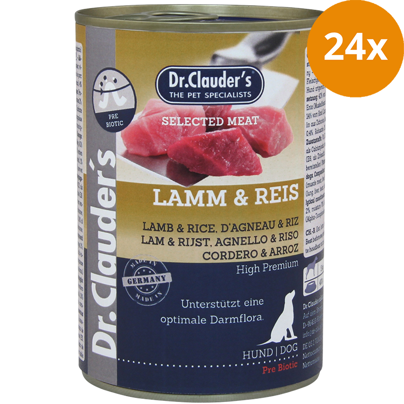 Dr.Clauder's Selected Meat Lamm & Reis 400 g