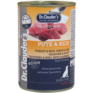 Dr.Clauder's Selected Meat Pute & Reis 400 g