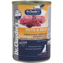 Dr.Clauder's Selected Meat Pute & Reis 400 g