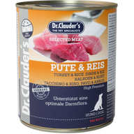 Dr.Clauder's Selected Meat Pute & Reis 800 g