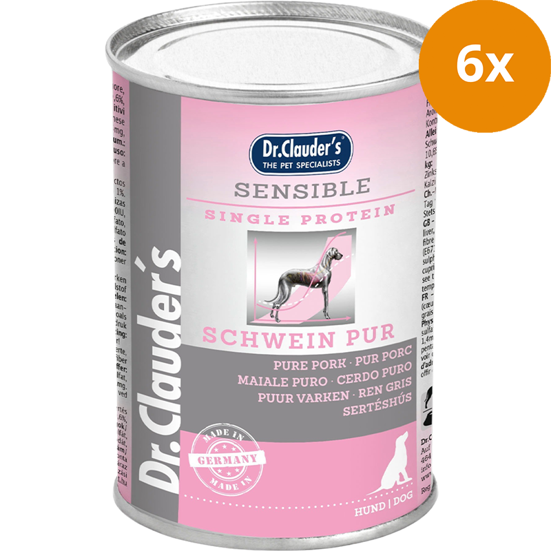 Dr.Clauder's Selected Meat Sensible Schwein pur 400 g