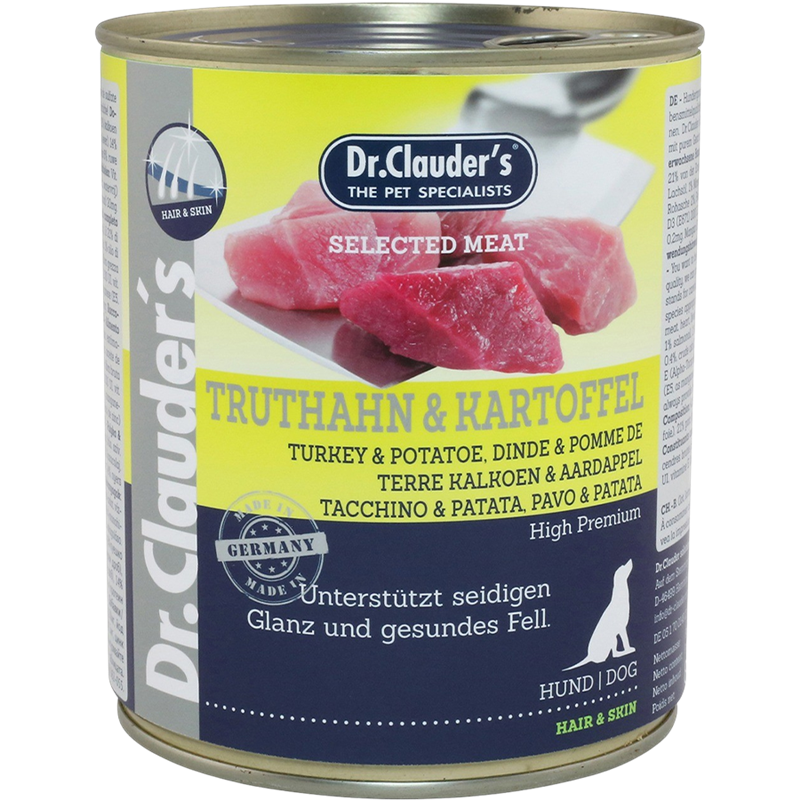 Dr.Clauder's Selected Meat Truthahn 800 g