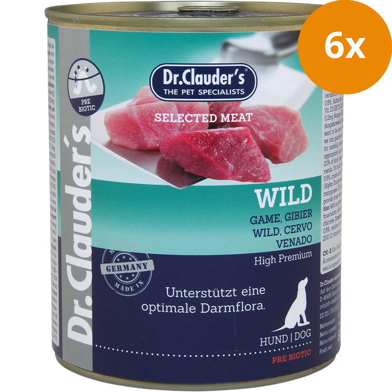 Dr.Clauder's Selected Meat Wild 800 g