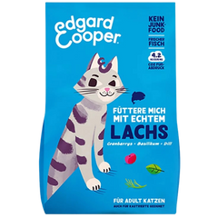 Edgard & Cooper Trockenfutter Adult frischer Atlantik-Lachs mit Cranberrys, Basilikum und Dill