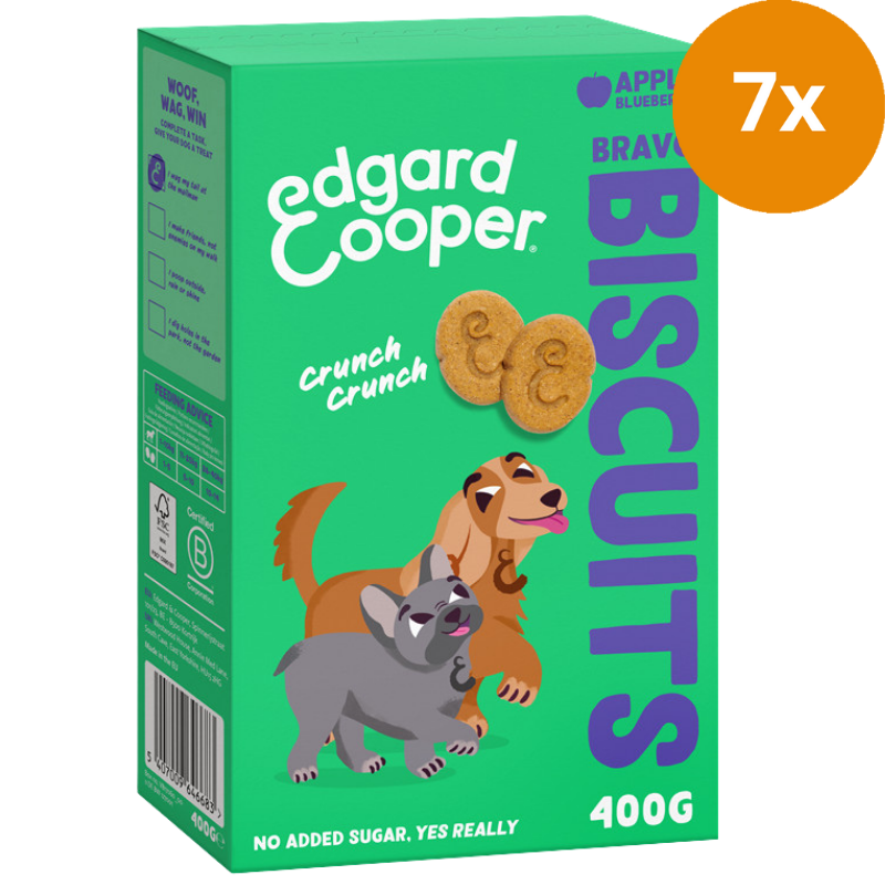 Edgard & Cooper Biscuits Apfel und Blaubeeren 400 g