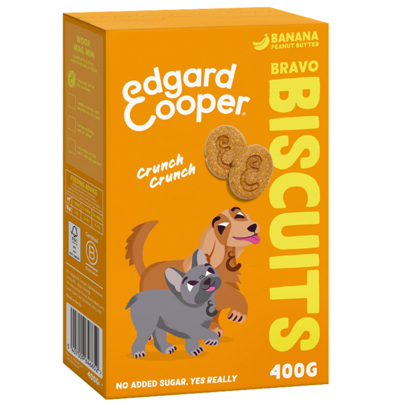 Edgard & Cooper Biscuits Banane 400 g