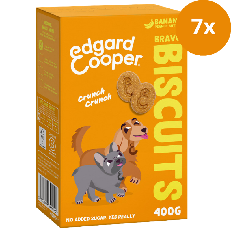 Edgard & Cooper Biscuits Banane 400 g
