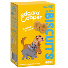 Edgard & Cooper Biscuits Truthahn und Huhn 400 g