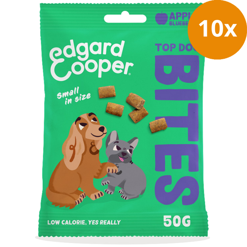 Edgard & Cooper Bites Apfel und Blaubeeren small 50 g