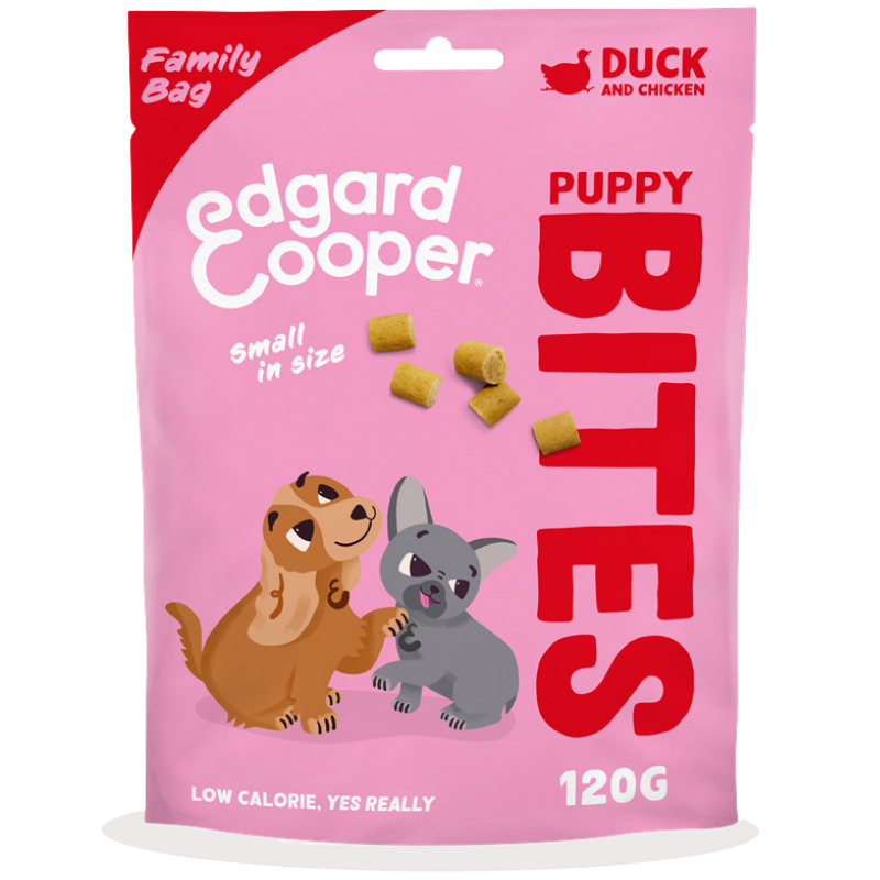 Edgard & Cooper Bites Ente und Huhn Family Pack 120 g