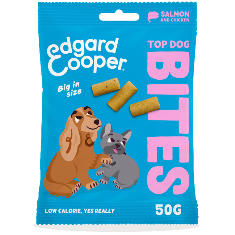 Edgard & Cooper Bites Lachs und Huhn large 50 g