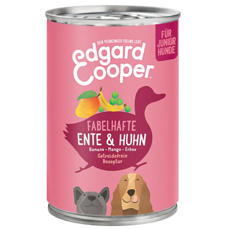 Edgard & Cooper Dog Ente & Huhn Puppy 400 g
