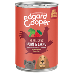 Edgard & Cooper Dog Huhn & Lachs Senior 400 g