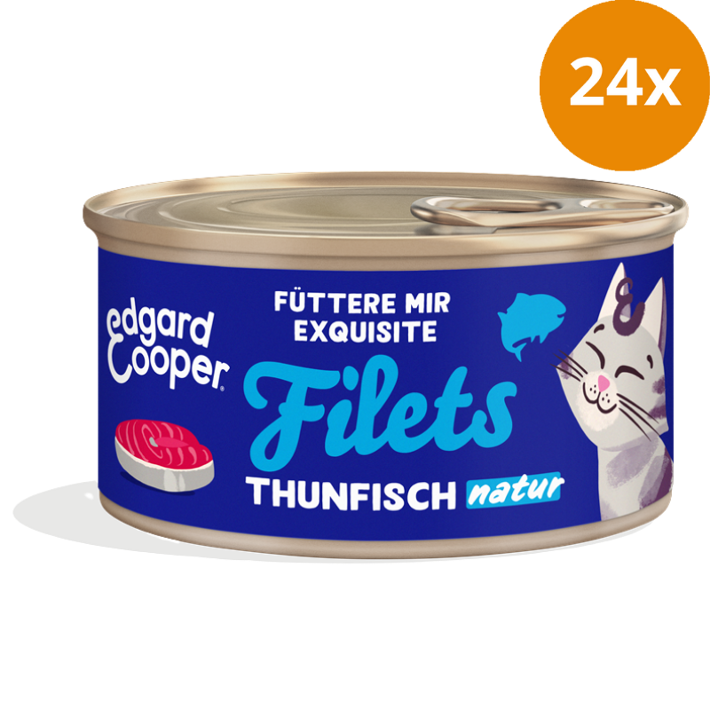 Edgard & Cooper Filets Frischer Wildfang-Thunfisch 70 g