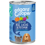 Edrgard & Cooper getreidefreies Nassfutter Adult mit Lachs & Truthahn 400g