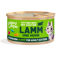 Edgard & Cooper Paté Adult Lamm und Freilaufhuhn mit Cranberrys, Salbei und Baldrian 85g
