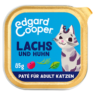 Edgard & Cooper Paté Adult MSC-Lachs und Freilaufhuhn mit Cranberrys, Basilikum und Dill 85g