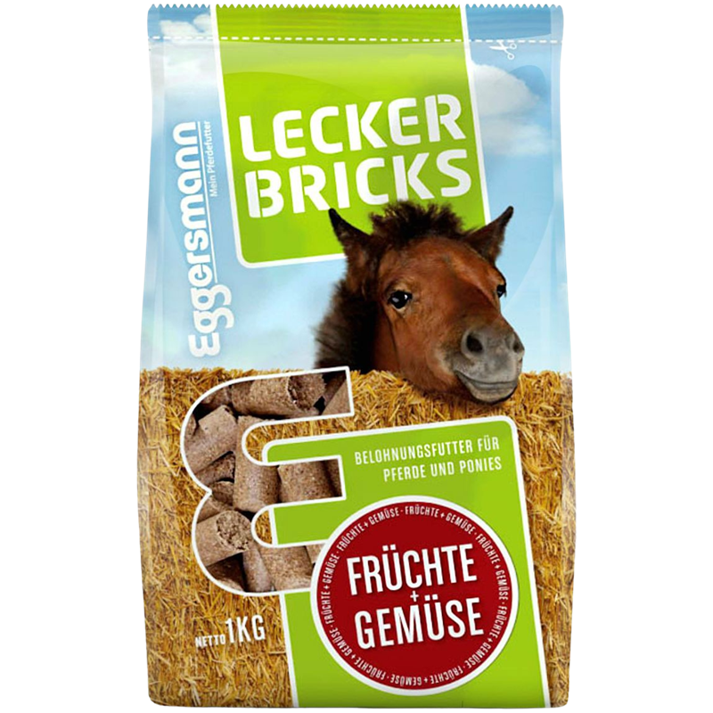 Eggersmann Lecker Bricks Früchte+Gemüse 1000 g