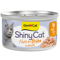 Gimpet ShinyCat in Brühe Hühnchen 70 g