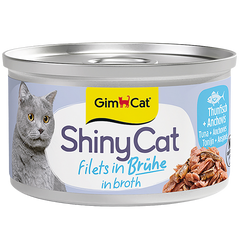 Gimpet ShinyCat in Brühe Thunfisch & Anchovies 70 g