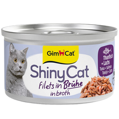 Gimpet ShinyCat in Brühe Thunfisch & Lachs 70 g
