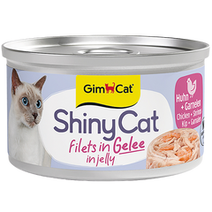 Gimpet ShinyCat in Jelly Hühnchen & Garnelen 70 g