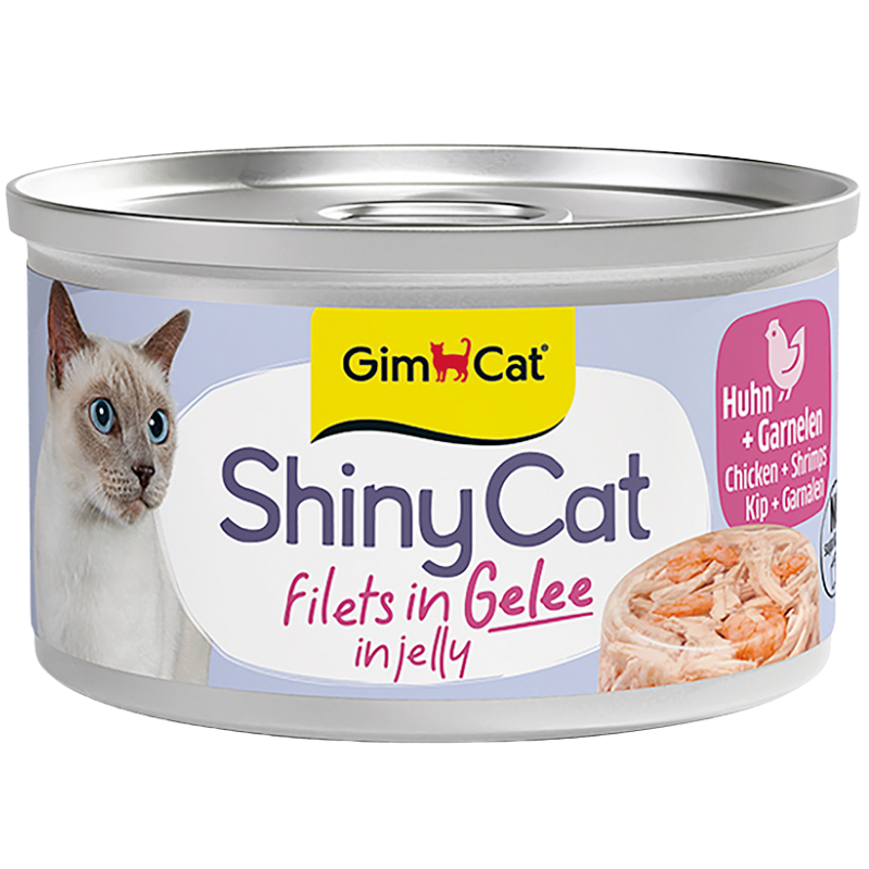 Gimpet ShinyCat in Jelly Hühnchen & Garnelen 70 g