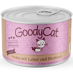 Goody Cat Adult Huhn mit Leber & Brokkoli 180 g