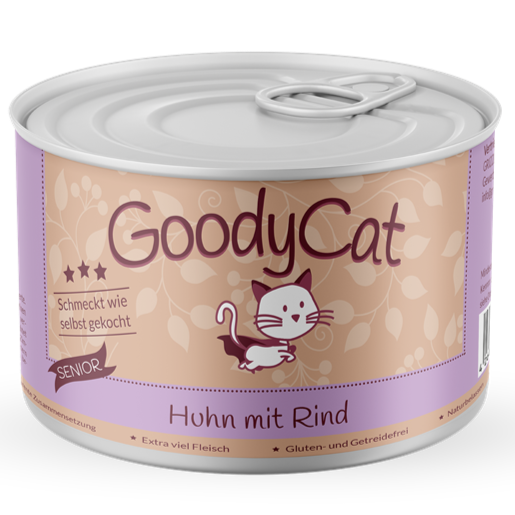 Goody Cat Senior Huhn mit Rind & Ente 180 g